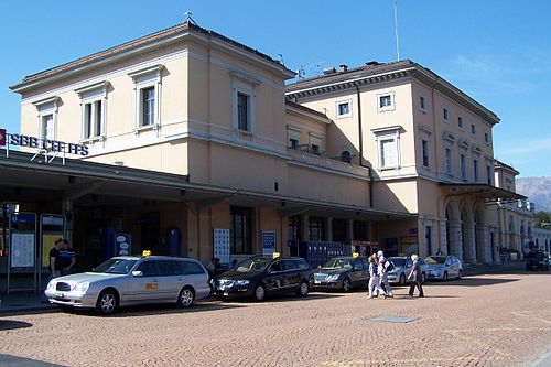 Lugano railway station